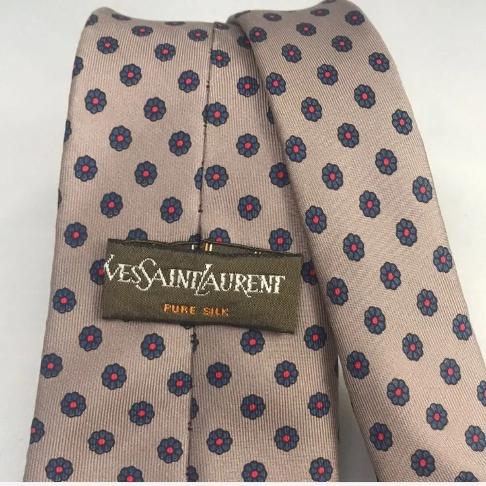 Yves Saint Laurent Silk Tie
